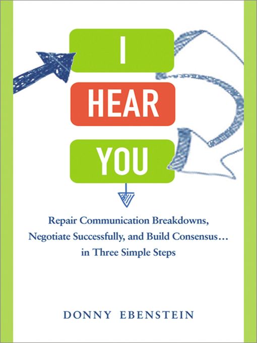 Title details for I Hear You by Donny Ebenstein - Available
